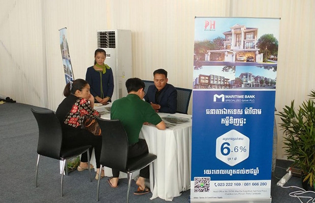 Maritime Bank Home Loan Service at Borey Peng Houth ECO Collection Event