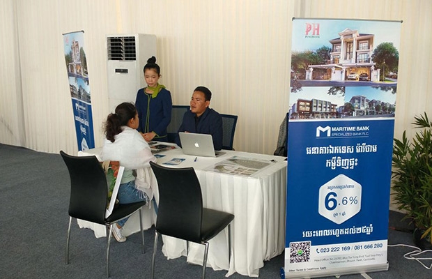 Maritime Bank Home Loan Service at Borey Peng Houth ECO Collection Event